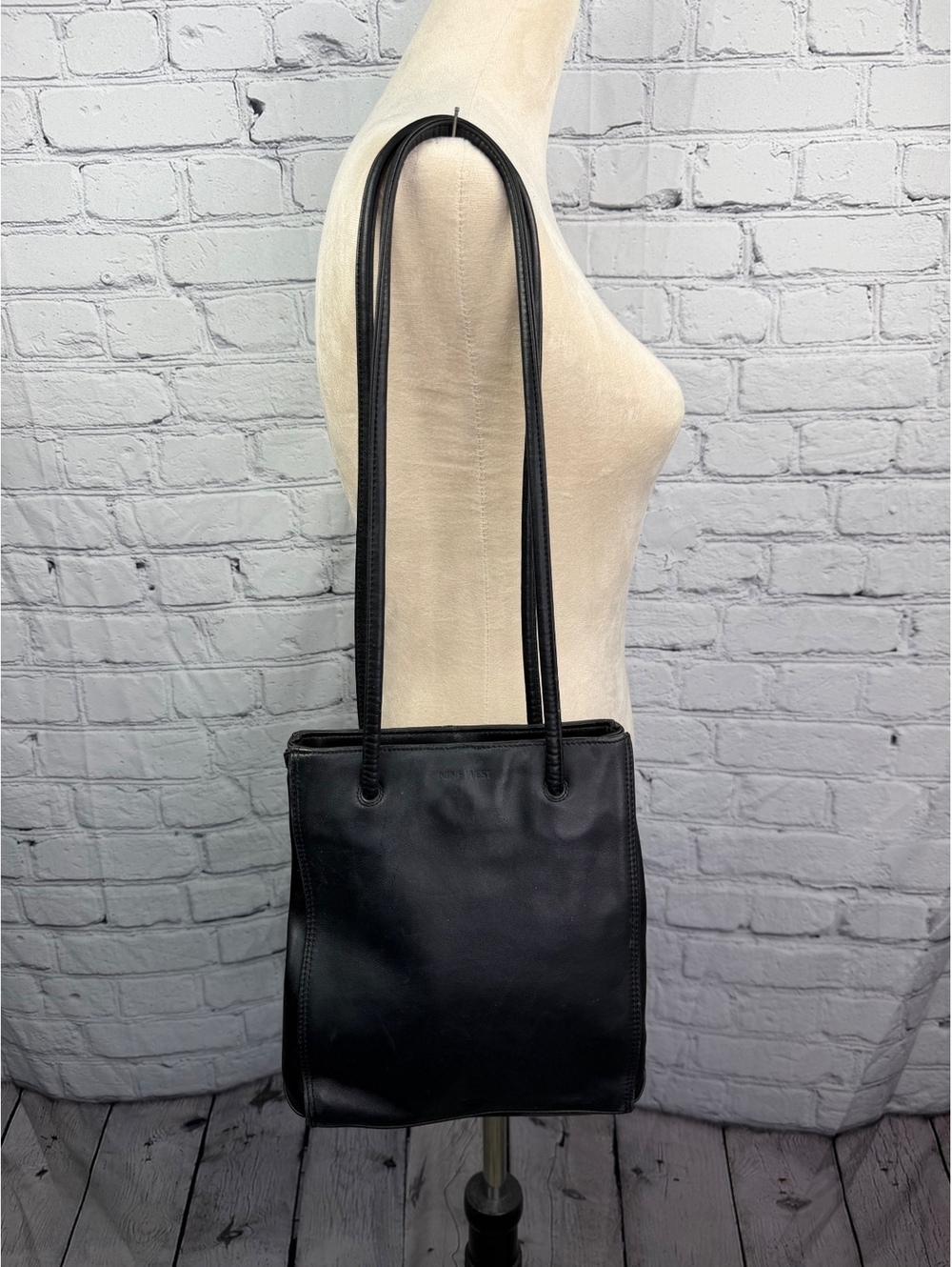 Vintage Leather Nine West Shoulder Bag
